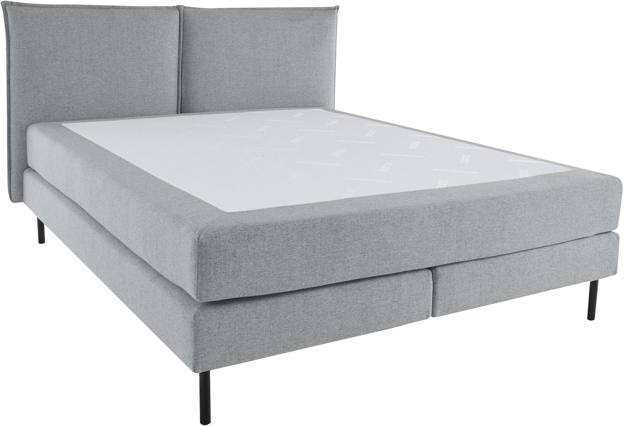 LeGer Home by Lena Gercke Bett ERIK Boxbett mit Bonnell-/Taschen-Federkernmatratze, Breite 160/180cm, wahlweise Härtegrad der Matratze H2/H3/H4, Polsterbett mit/ohne Topper