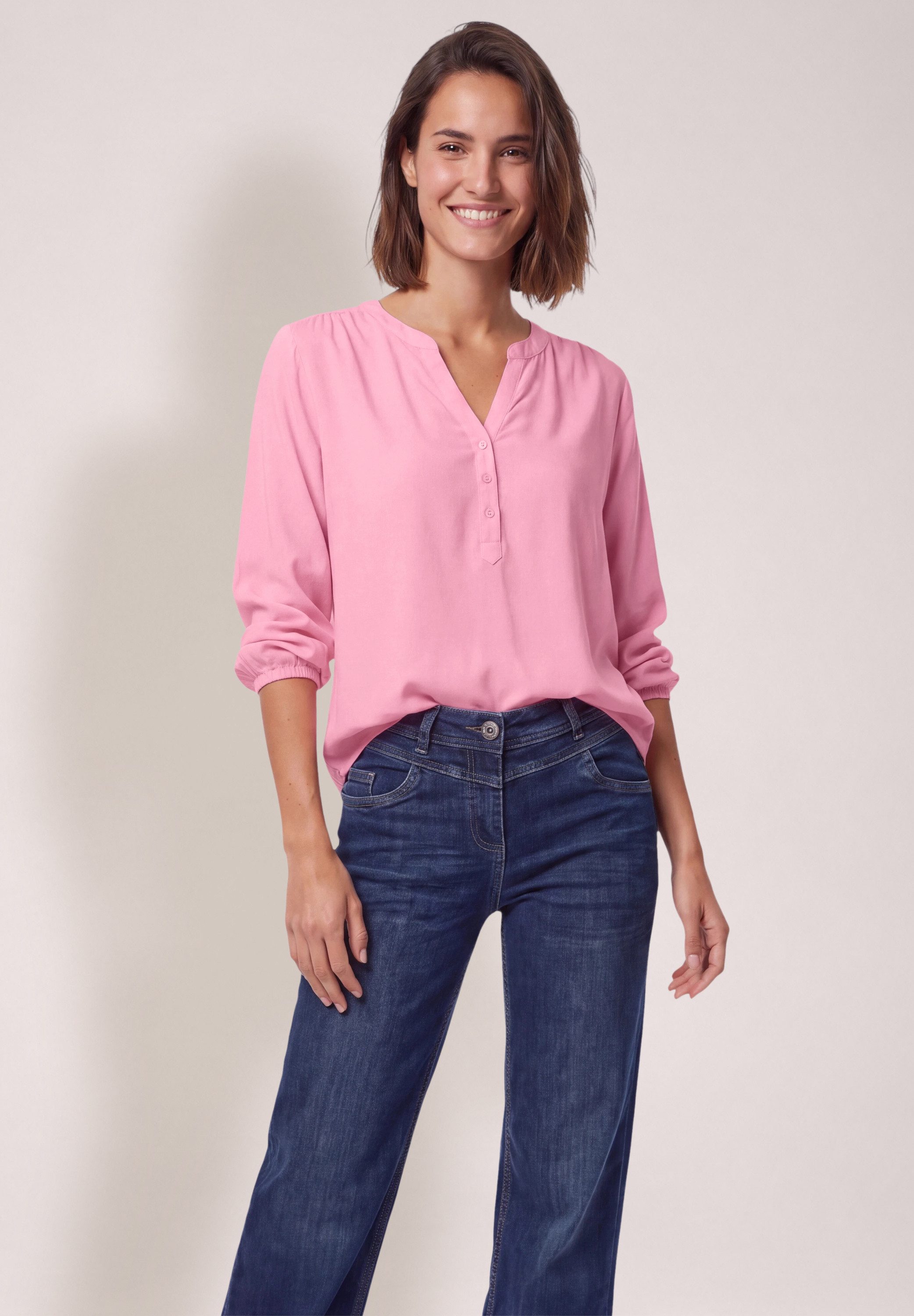 CECIL Shirtbluse aus softer Viskose