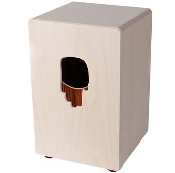 Pur-Percussion Cajon Vision SP White + Tasche