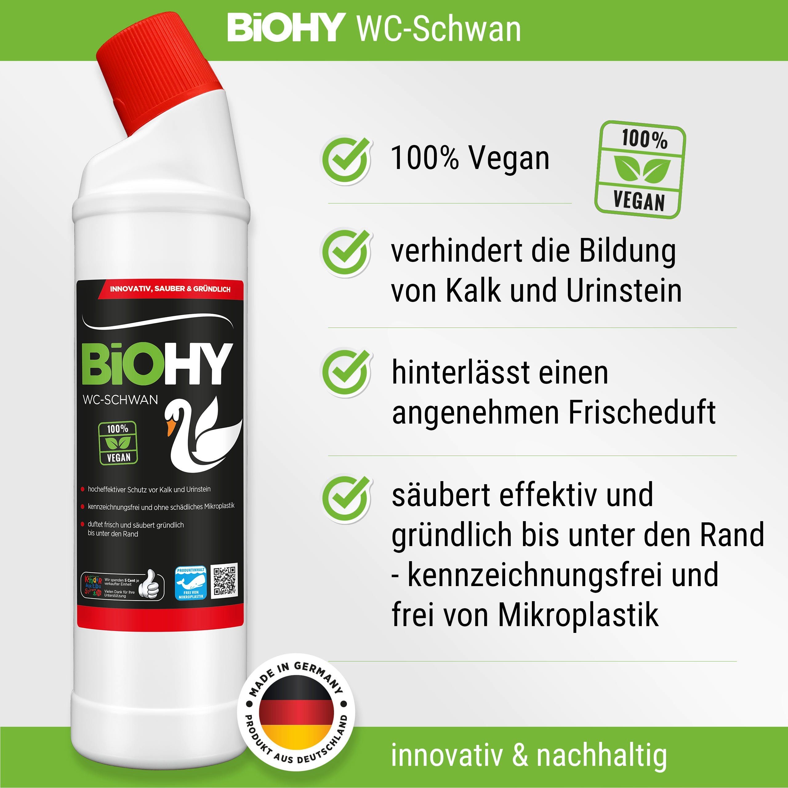 ml 1 750 WC-Schwan BiOHY WC-Reiniger Flasche x (1-St)