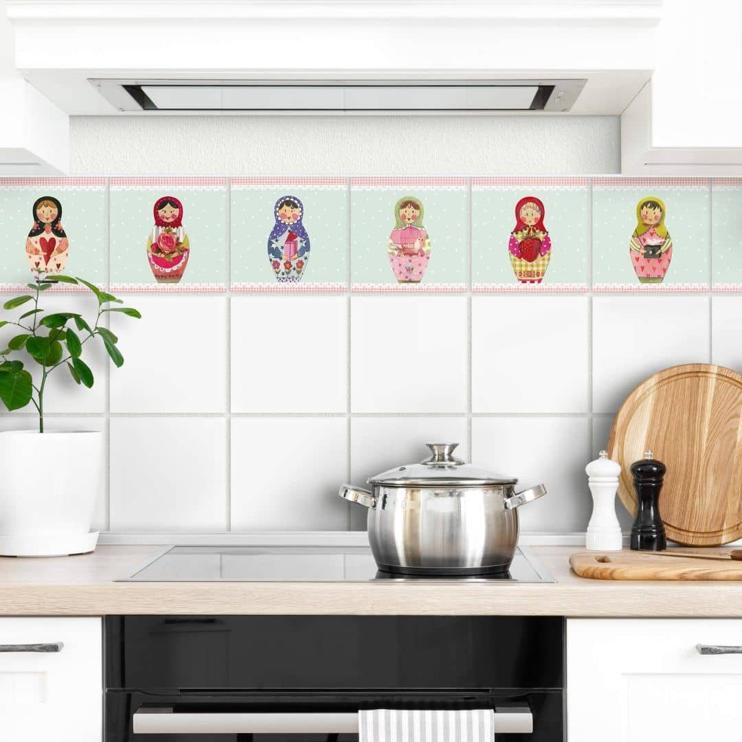 K&L Wall Art Fliesenaufkleber Klebefliese Set günstig online kaufen
