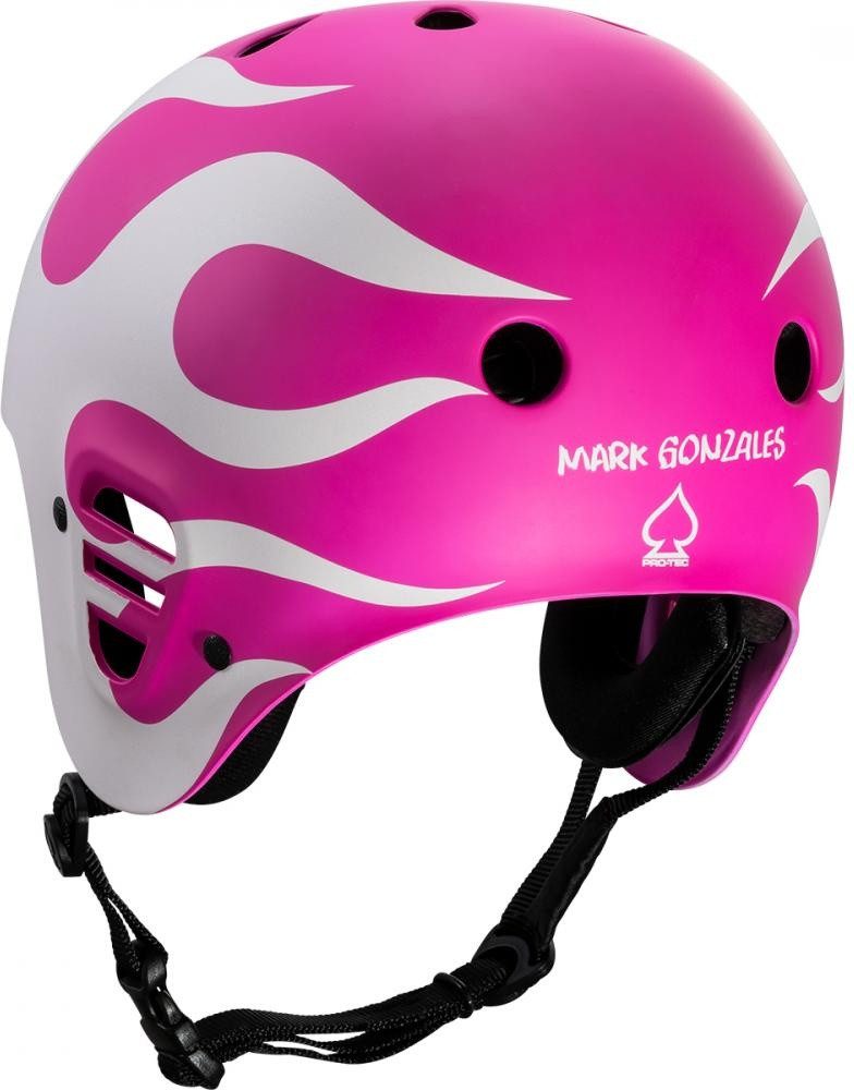 Pro-tec Allroundhelm Full Cut Cert Gonz Flame