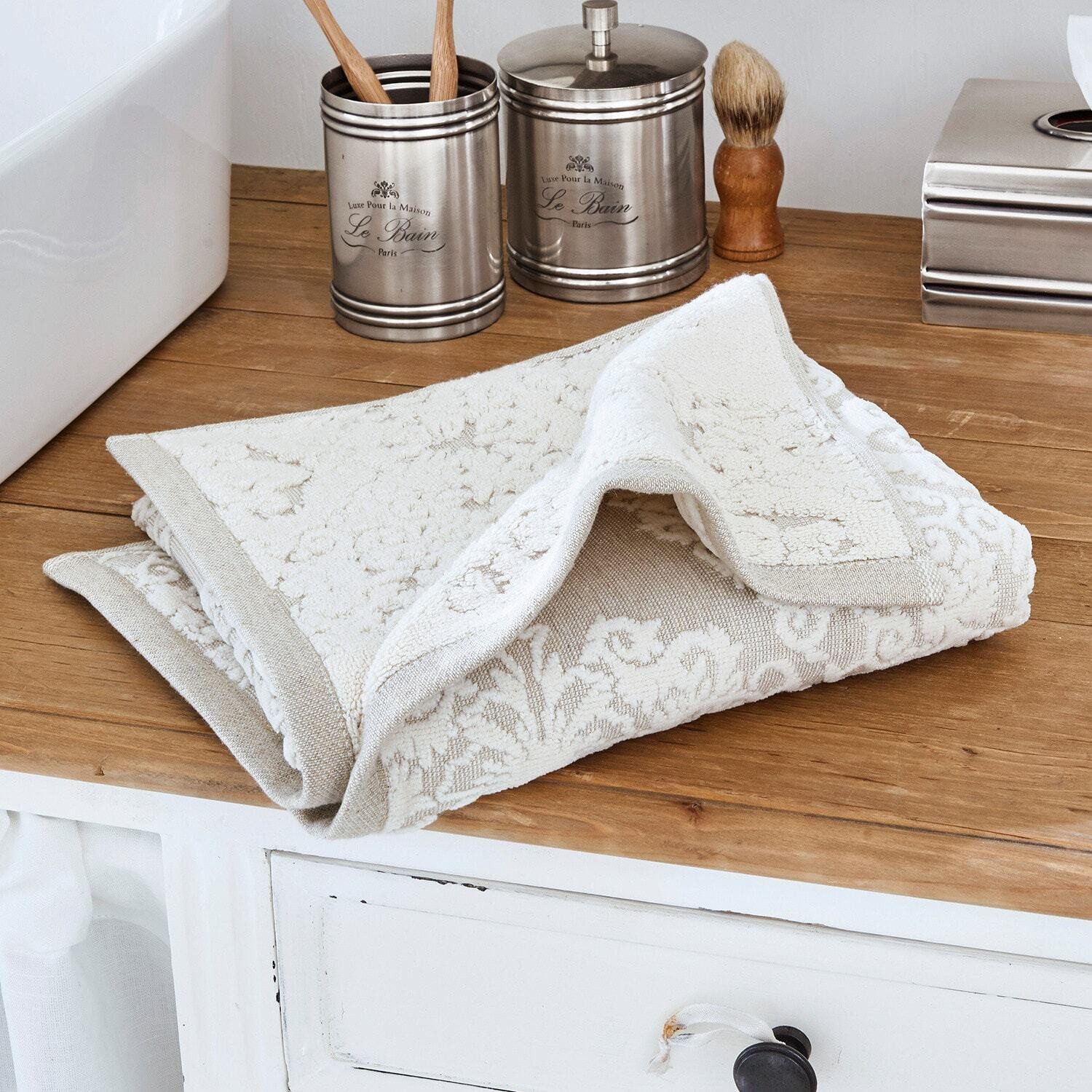 Mirabeau Handtuch Handtuch Dhalia beige, 83% günstig online kaufen