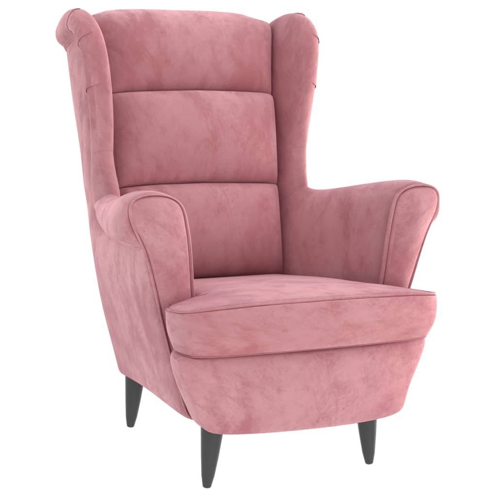 DOTMALL Sessel Sessel Rosa Samt günstig online kaufen