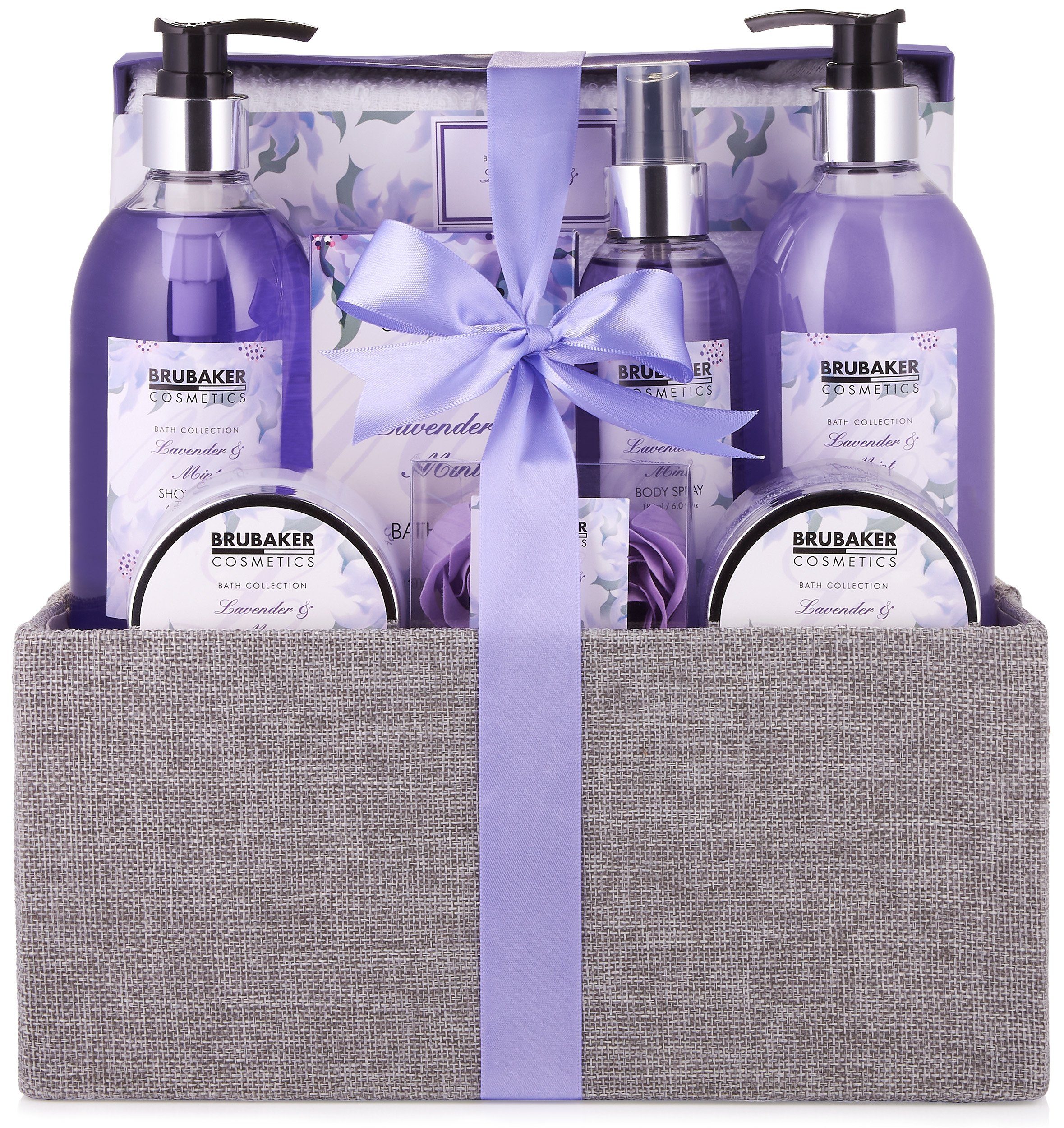 Hautreinigungs-Set Dusch- und Badeset mit Lavendel Minze Duft