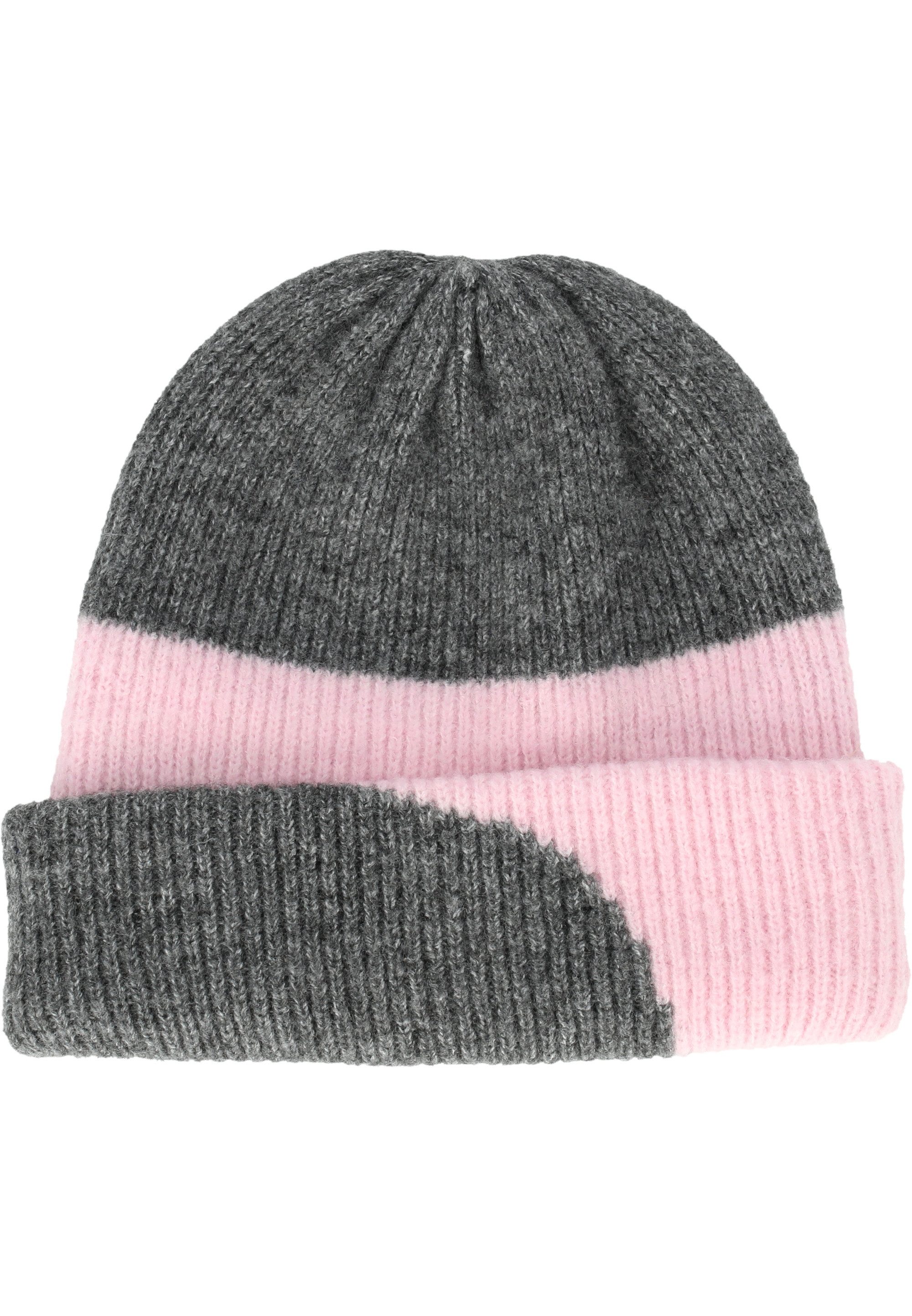 WHISTLER Strickmütze Luno mit trendigem Muster und weichem Tragegefühl