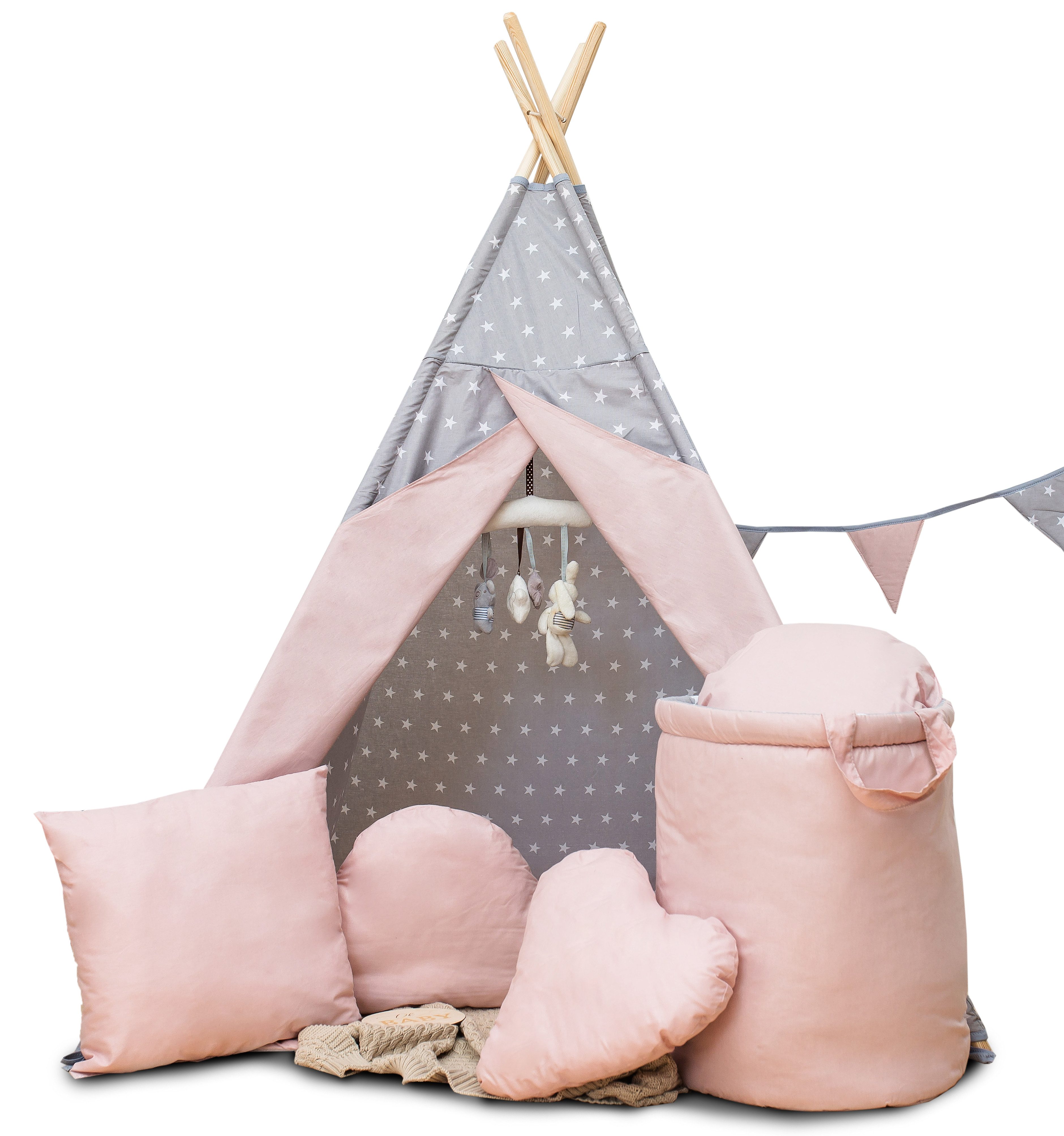 Rainbow Kids Tipi-Zelt Kinderzelt Spielzelt Teepee günstig online kaufen