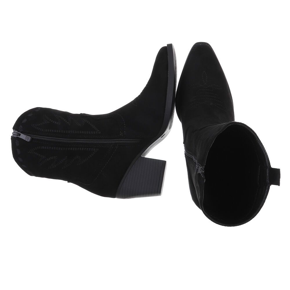 Ital-Design Damen Cowboyboots Western Westernstiefelette (88672009) Blockab günstig online kaufen