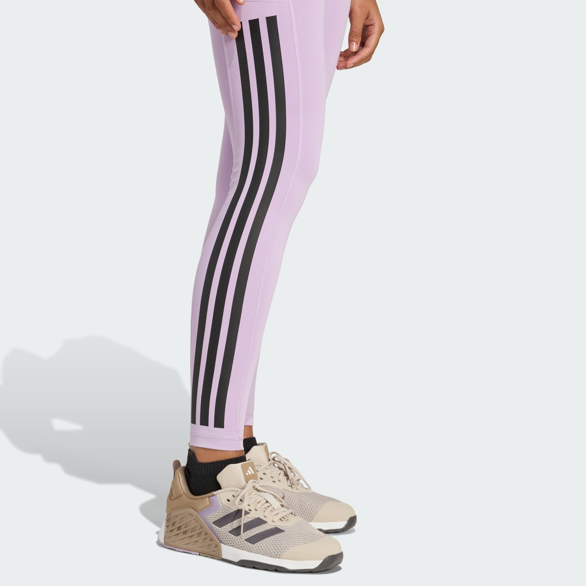adidas Performance Leggings OPTIMÉ 3-STRIPES FULL-LENGTH LEGGINGS (1-tlg)