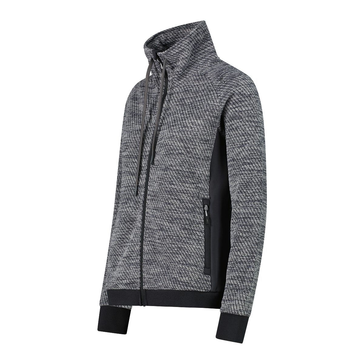 CMP Strickfleecejacke für Outdoor-Aktivitäten, mit Reißverschluss, hohe Atmungsaktivität