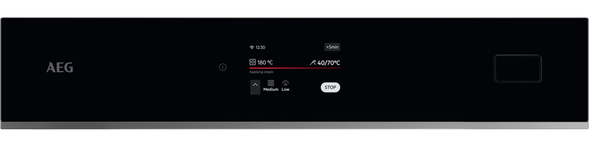 AEG Einbaubackofen Serie 8000 TB8SB72WAB, SteamPro Multidampfgarer: backen, braten, schmoren und 100% dampfgaren