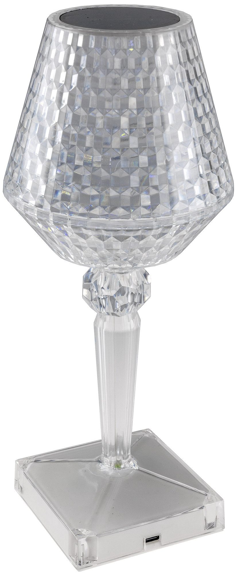 ChiliTec Tischleuchte LED Tischleuchte Akku, 26 cm, Touchschalter