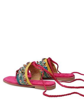 Alma en Pena Sandalen V22466 Suede Fuxia Sandale