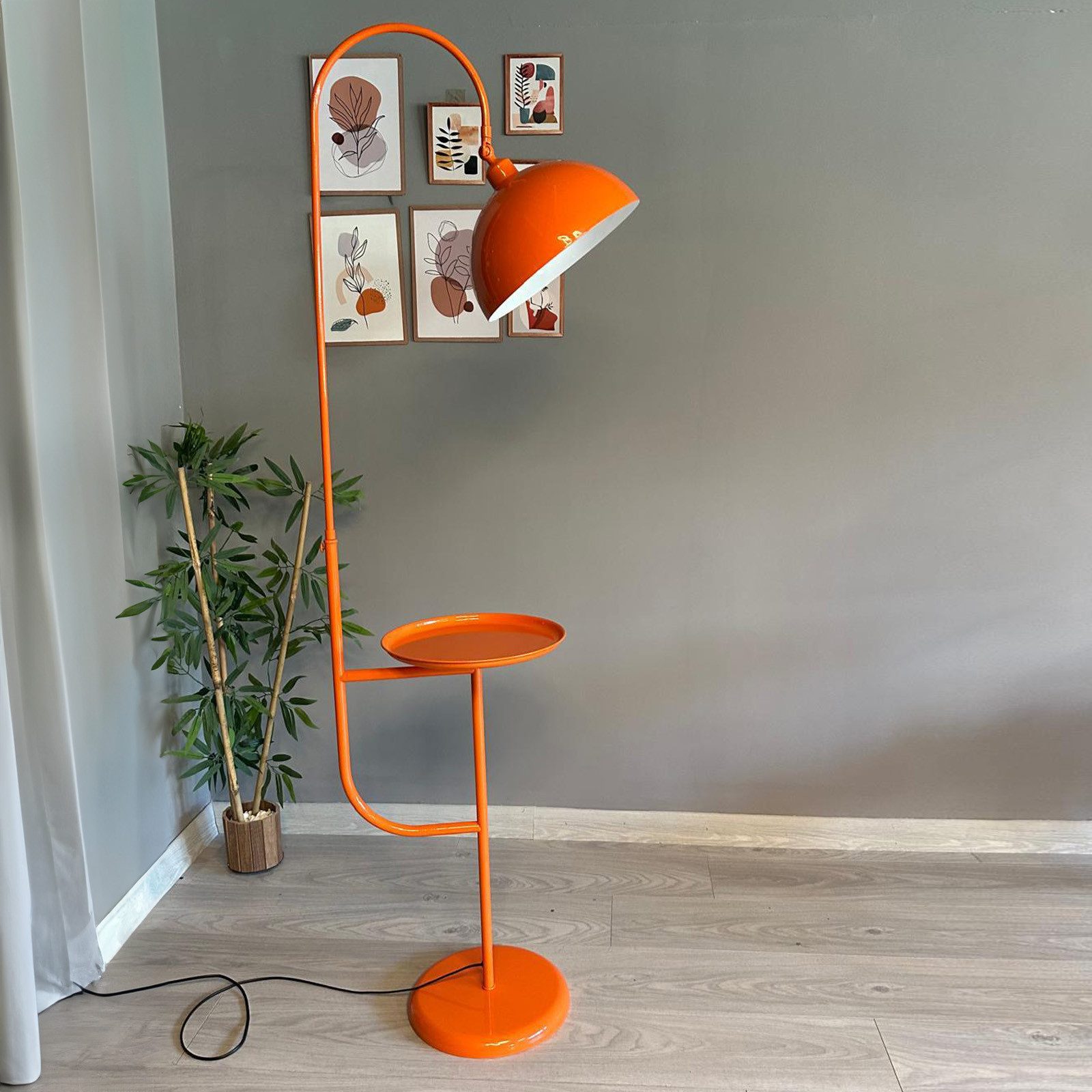 Bamyum Stehlampe Moderne Stehlampe aus Metall mit E27, verstellbarer Lampen günstig online kaufen