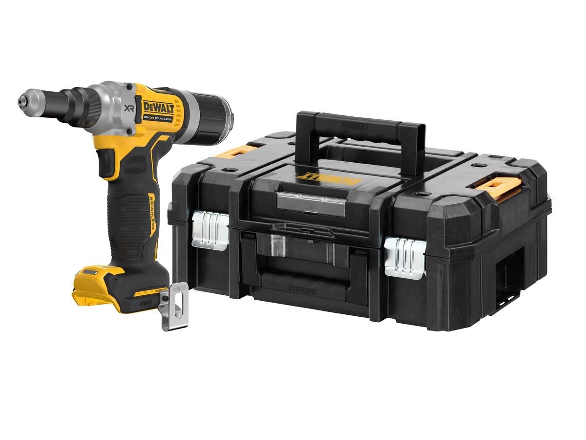 DeWalt Druckluft-Tacker 18V, Basisversion, 18 in V, für Nietengrößen: 4,8-6,4mm