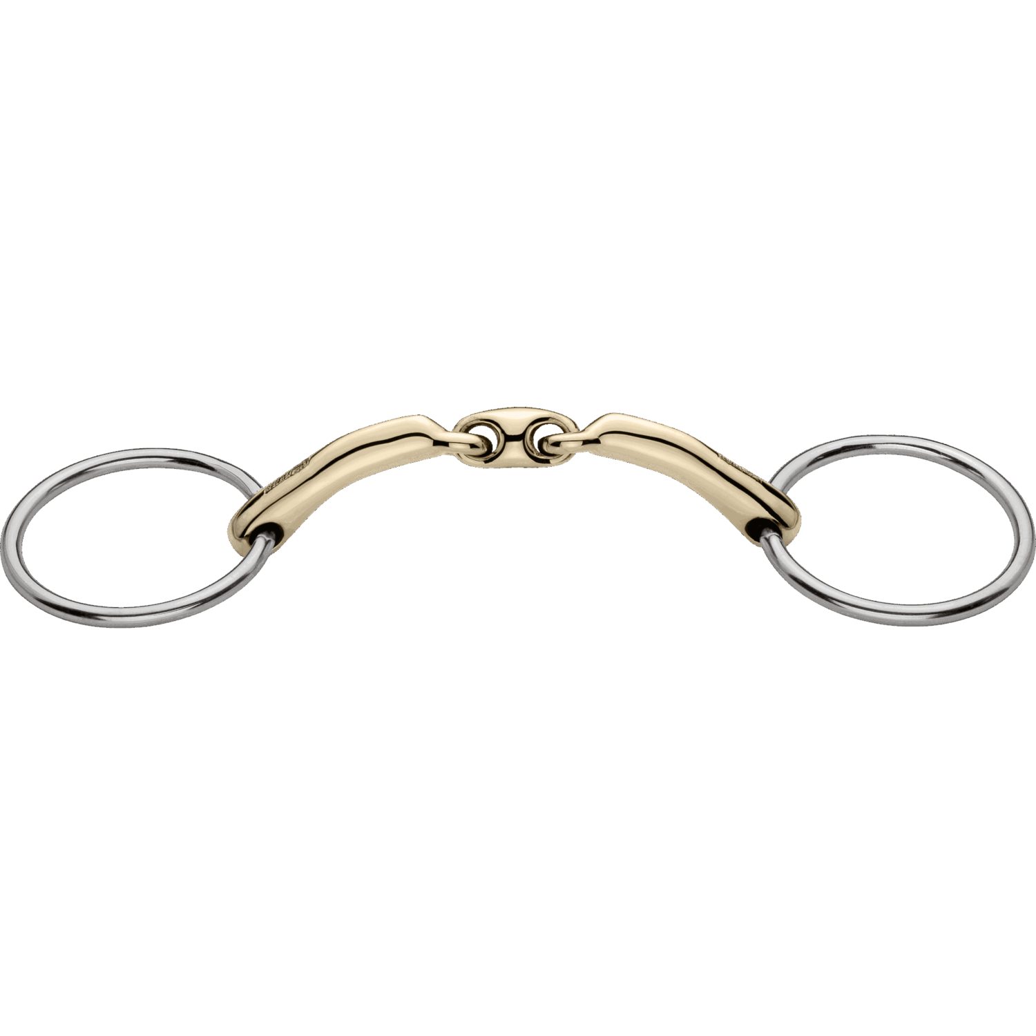 Trensenzaum novocontact Wassertrense 16 mm doppelt gebrochen - Sensogan