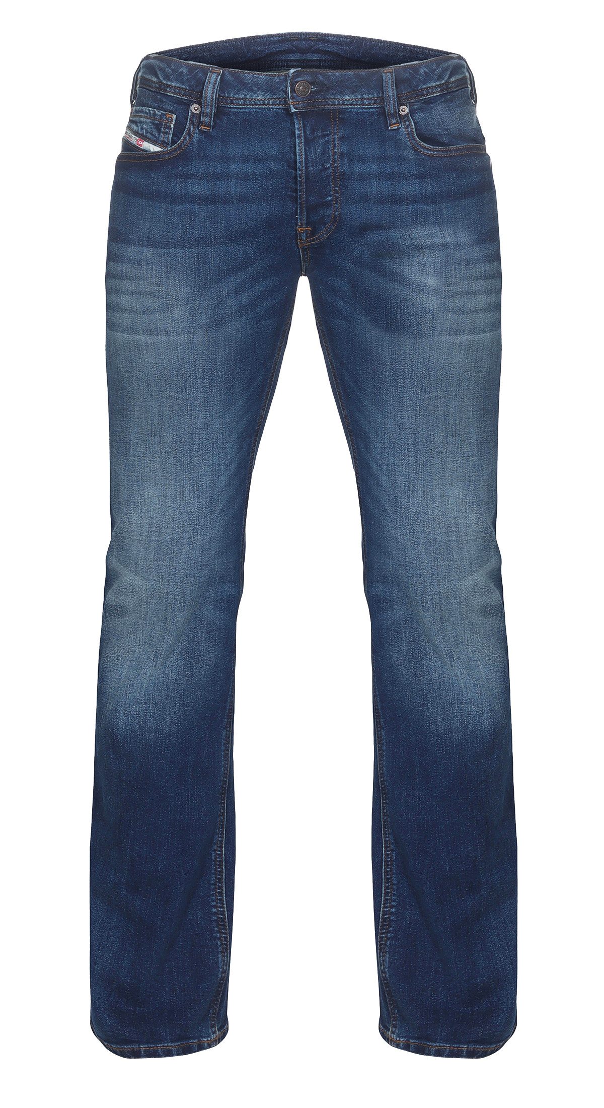 Diesel Bootcut-Jeans Diesel Herren Jeans Boot-Cut Hose 5-Pocket-Style, Regular Fit, ausgestellte Beinform, Länge: 32