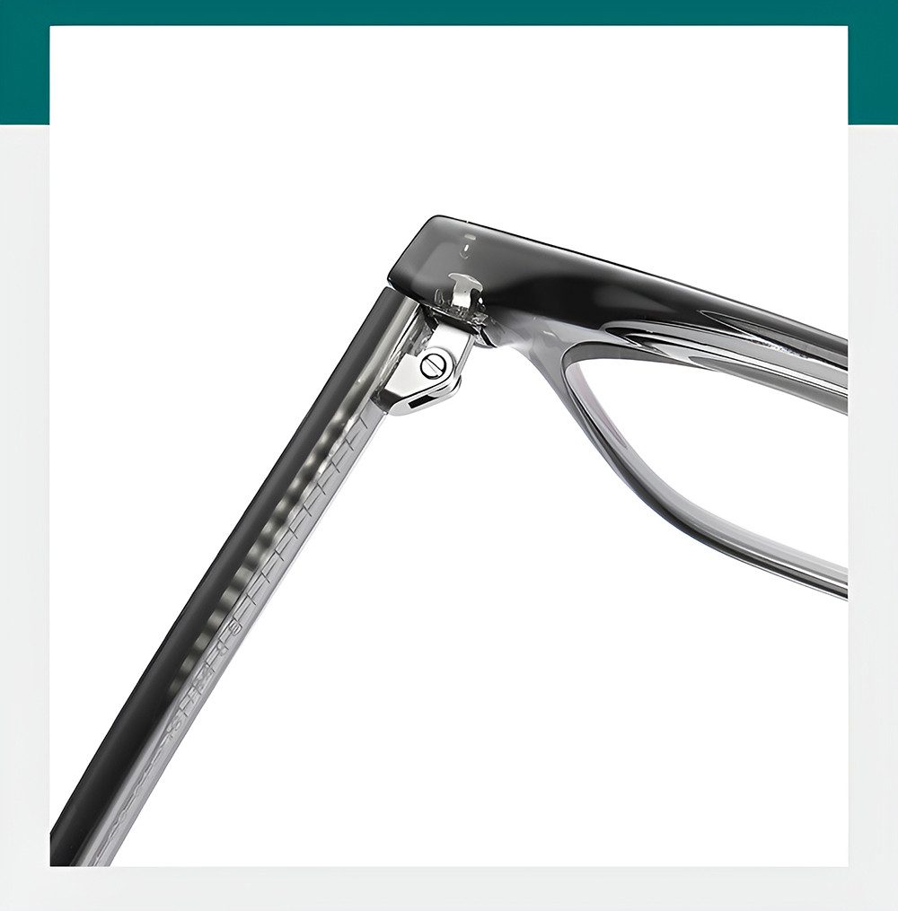 PACIEA Brille Damen Herren Selbsttönend Ohne Sehstärke UV Schutz Breite Bügel