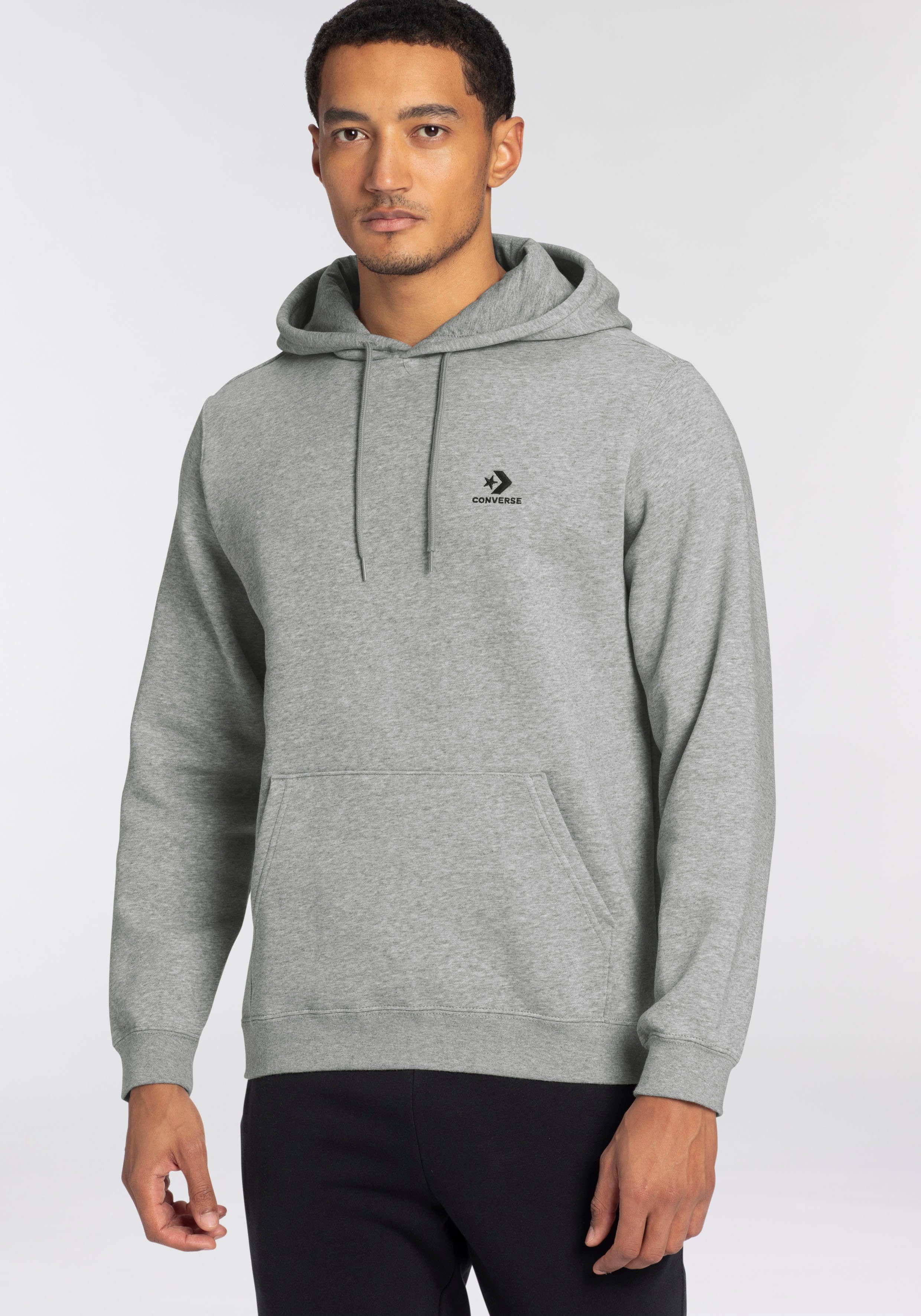 Converse Kapuzensweatshirt EMBROIDERED STAR CHEVRON BRUSHED BACK FLEECE HOODIE Unisex