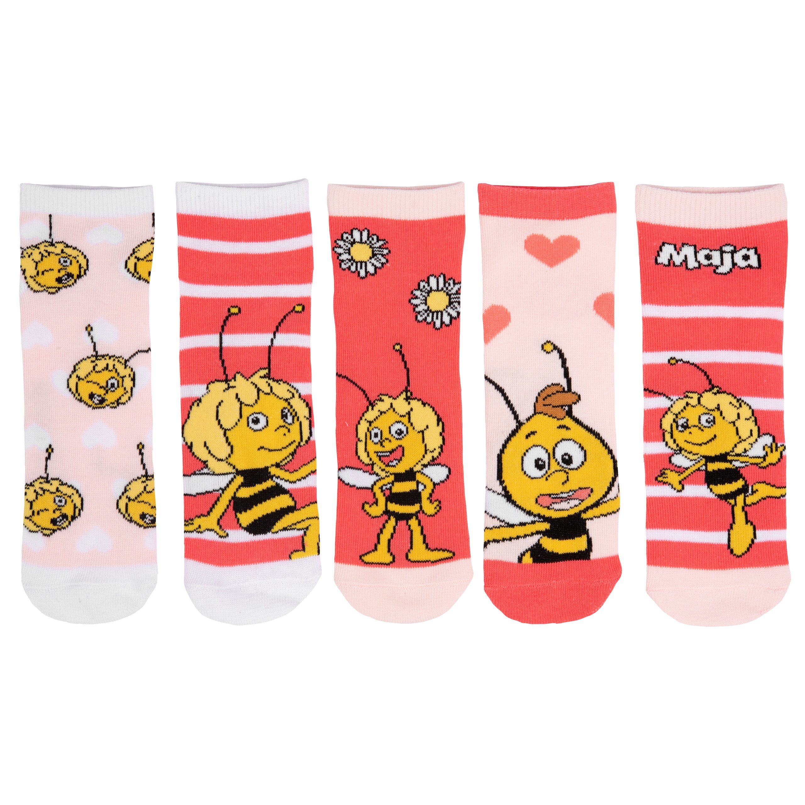 United Labels® Socken »Biene Maja Socken für Mädchen Kinder ...