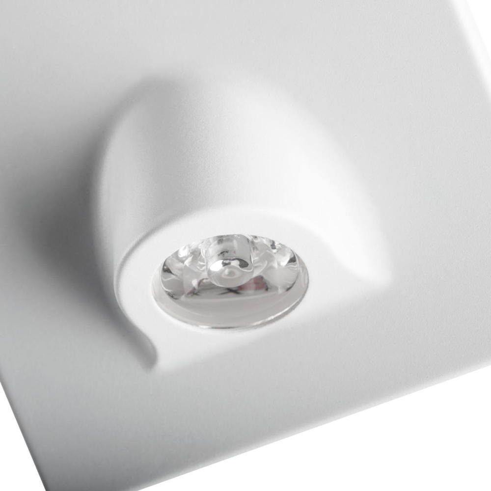 Weiß LED Einbauleuchte 0,7W in Einbauleuchte Wandeinbauleuchte fest 35lm, Ja, keine verbaut, LED Kanlux Mefis Angabe, Einbaustrahler, 4000, LED, enthalten: Leuchtmittel