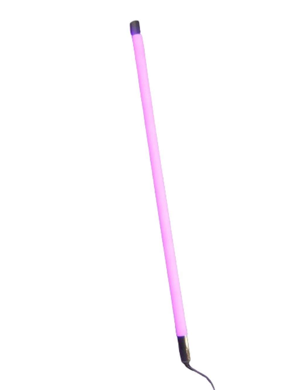 XENON LED Außen-Wandleuchte 1620 LED Gabionen Leuchtröhre m. Kunststoff-Röhre 123cm Violett, LED Röhre T8, Xenon