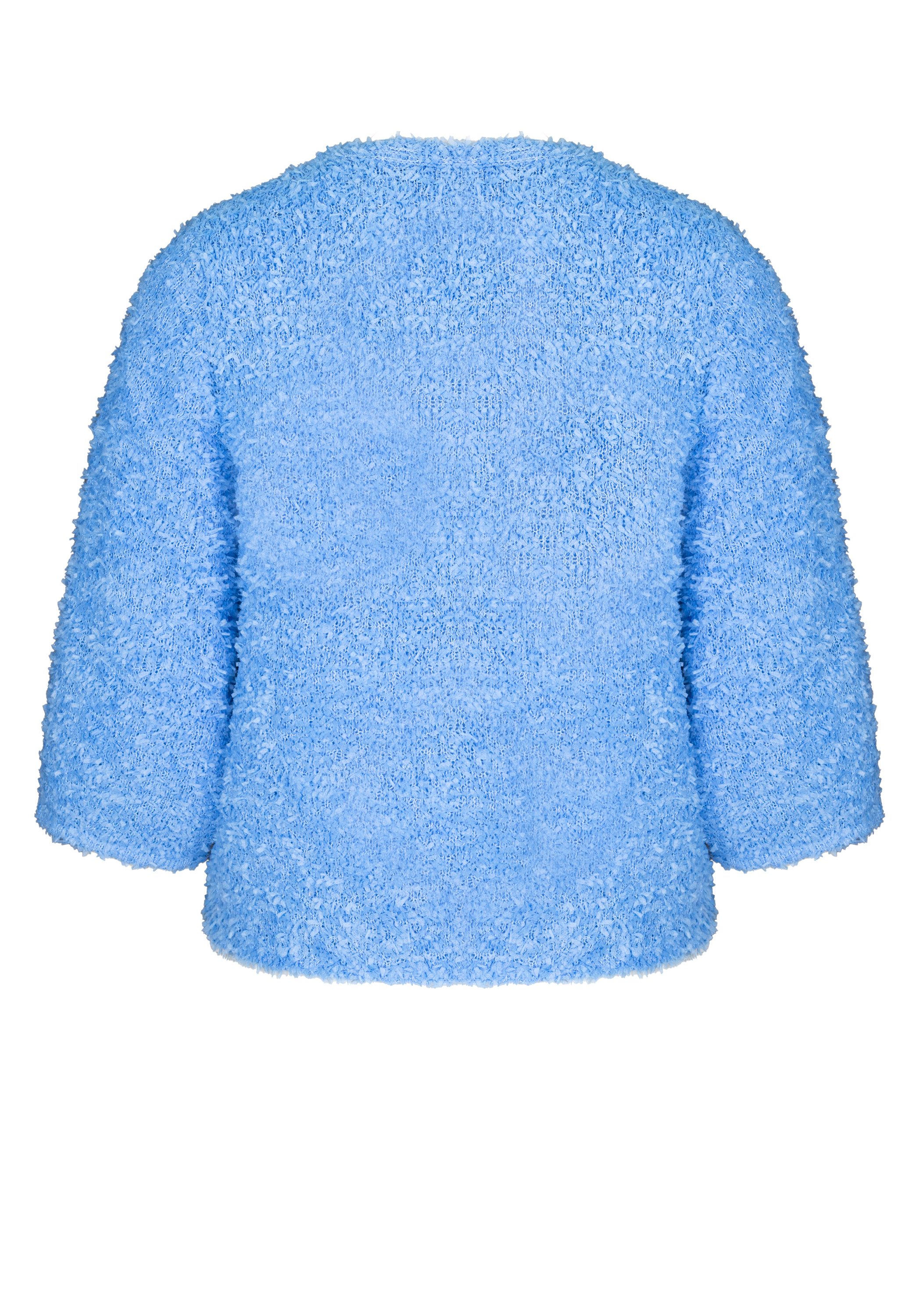 bianca Strickjacke HERDIS aus Fancy-Bändchengarn – Bild 5 von 5
