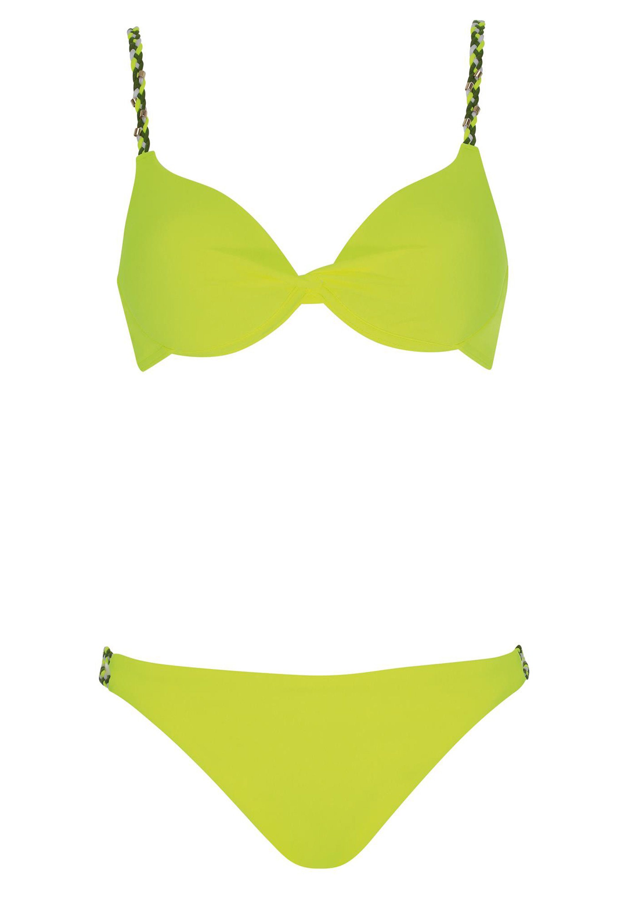 Sunflair Bügel-Bikini Basic (1-St) Bikini-Set - Schnelltrocknend - Oberteil mit Softschalen
