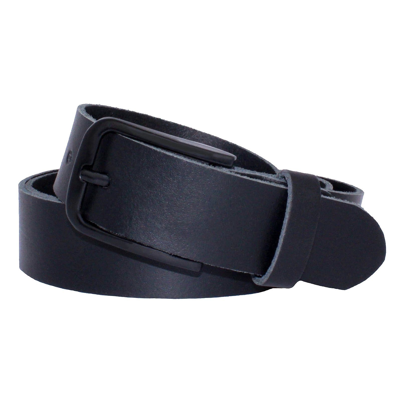 Manza Ledergürtel Gürtel Ledergürtel 3cm breit Echt Leder Jeansgürtel Unisex Kürzbar