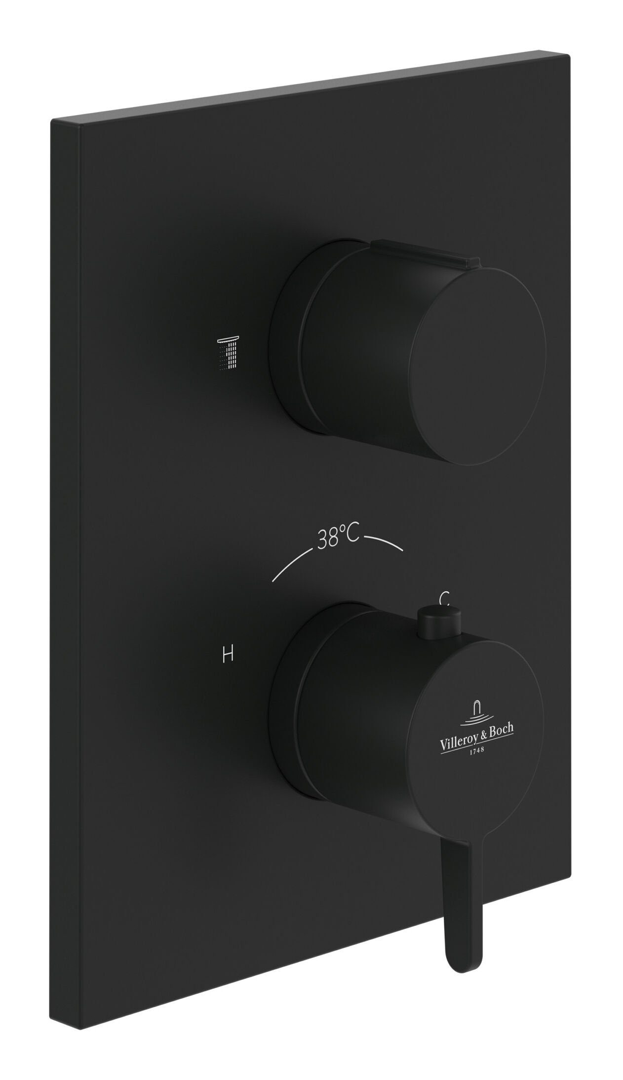 Villeroy & Boch Unterputzarmatur Conum Unterputz-Thermostat, mit Umsteller, Wandmontage