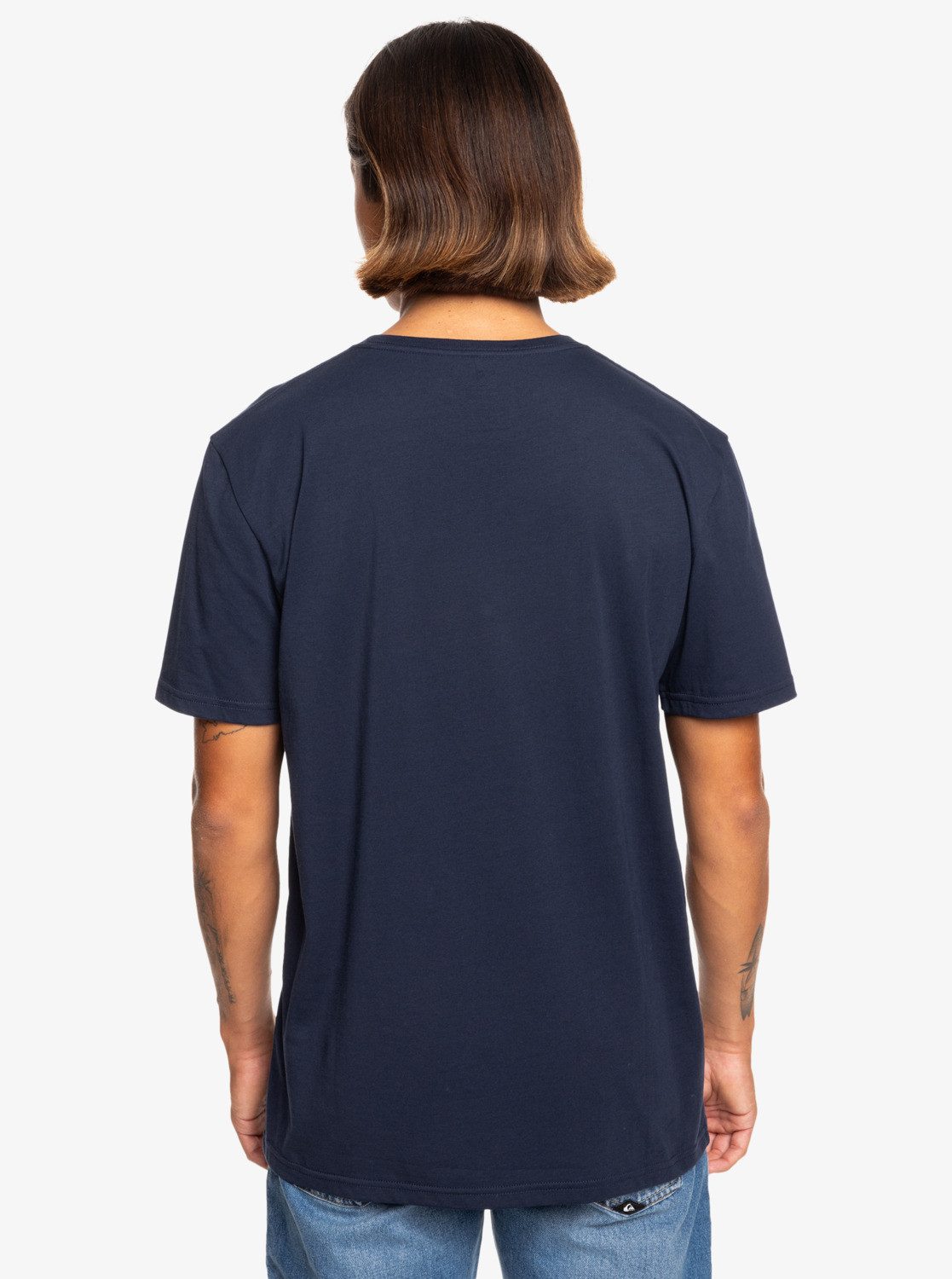 Blazer Hairs Splitting T-Shirt Navy Quiksilver