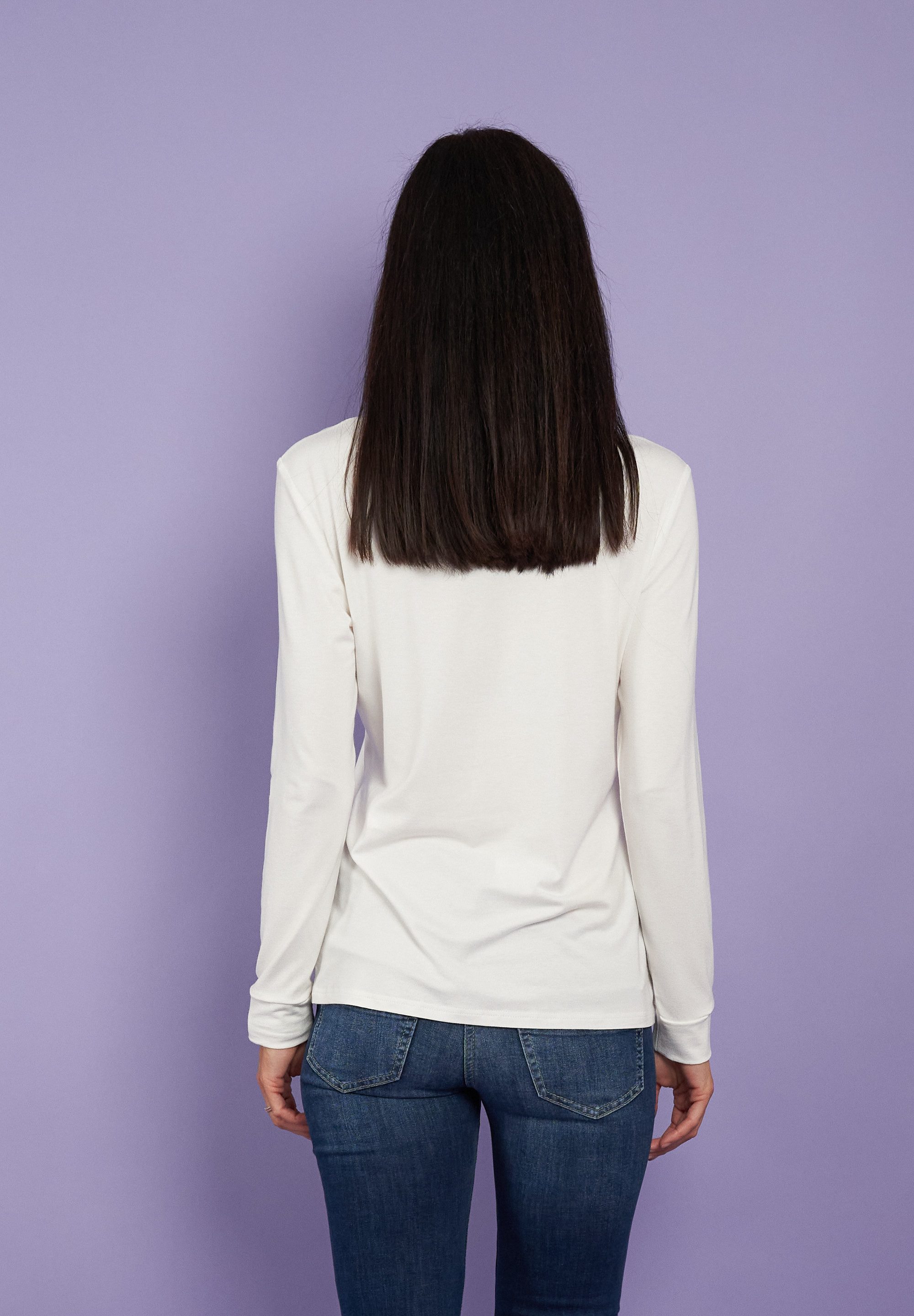 Seidel Moden Langarmshirt mit Glitzersteinen, MADE günstig online kaufen