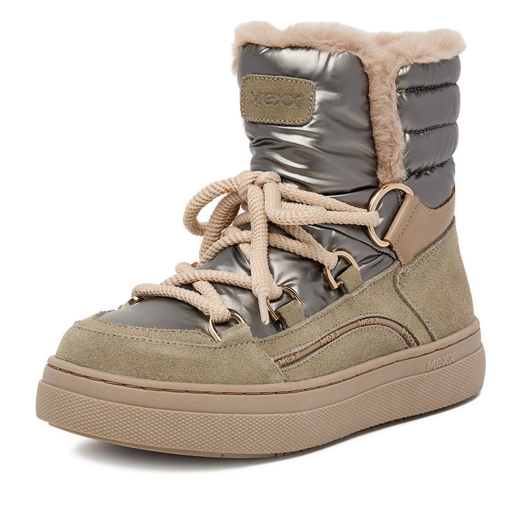 Mexx Mexx Damen Schneestiefel CEO-MI002200453W Silber Snowboots