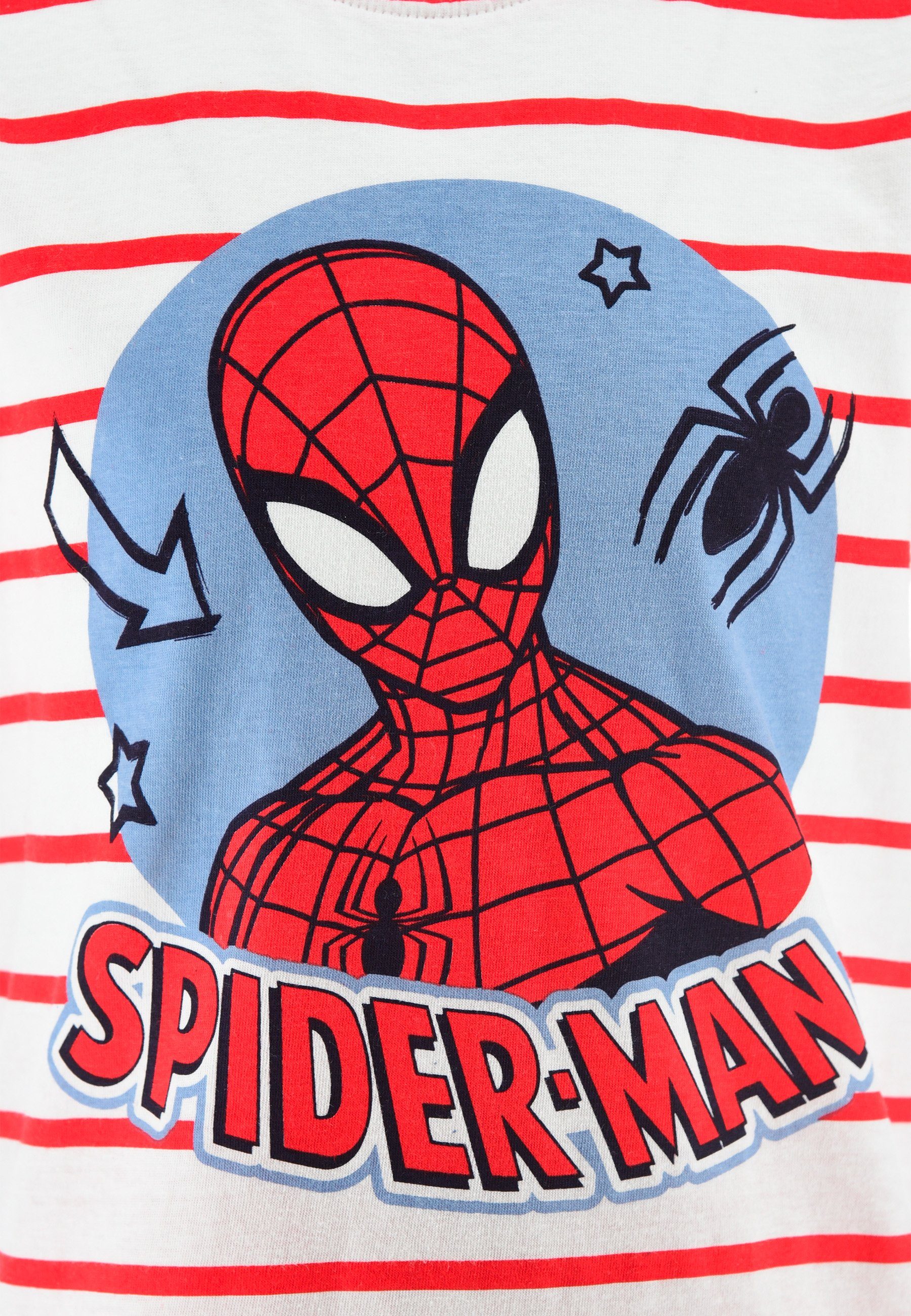 Spiderman Shorty Jungen Rot tlg) Pyjama (2 Kinder Schlaf-Set