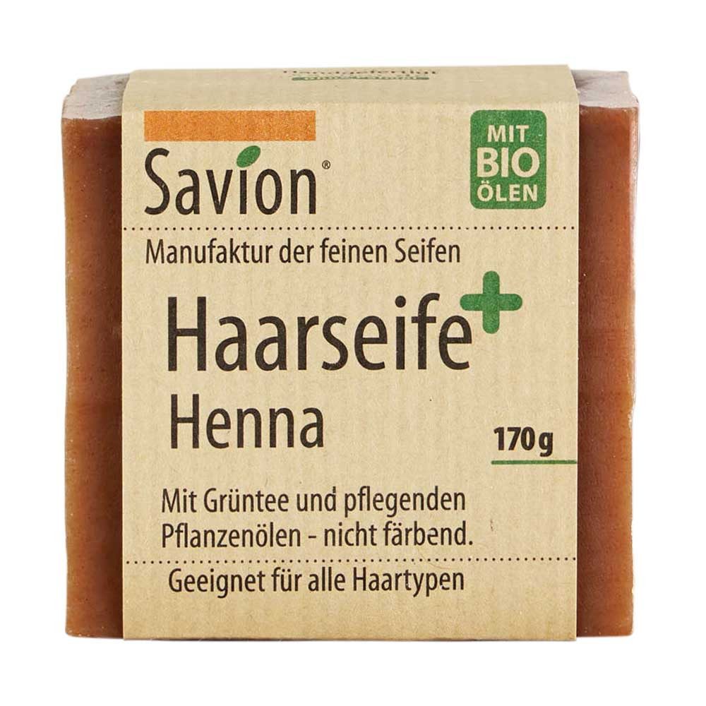 Savion Haarseife Haarseife - Henna plus 170g