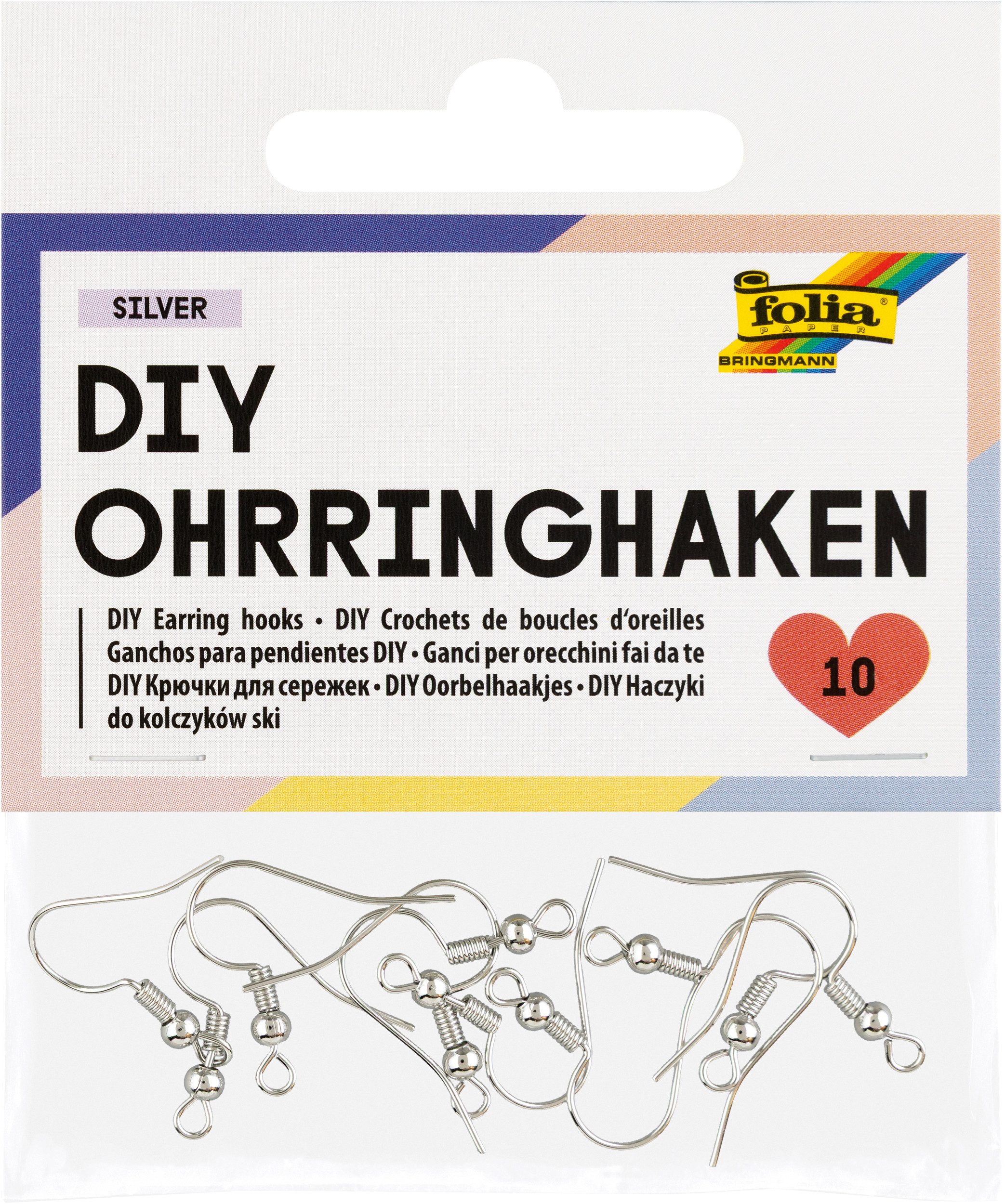 Folia Ohrhaken-Set Ohrhaken, 10 Stück