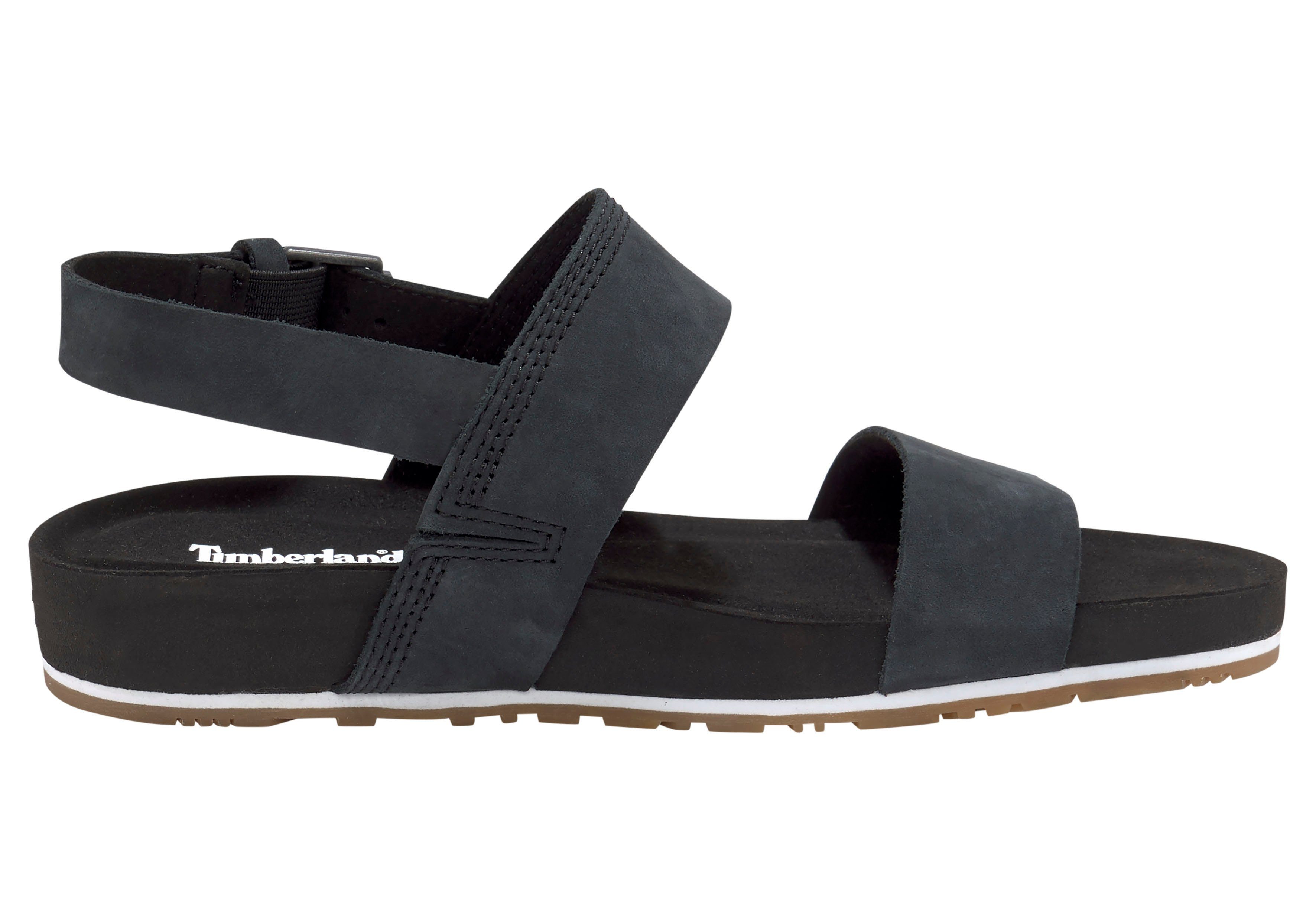 Timberland Malibu Sandale Sandal 2Band Waves Black-Nubuck