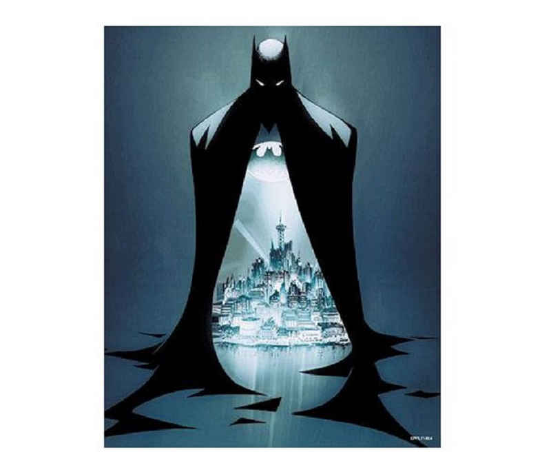 PYRAMID Bild mit Rahmen DC Comics - BATMAN - Gotham's Beschützer - 3D Poster Print mit Rahmen