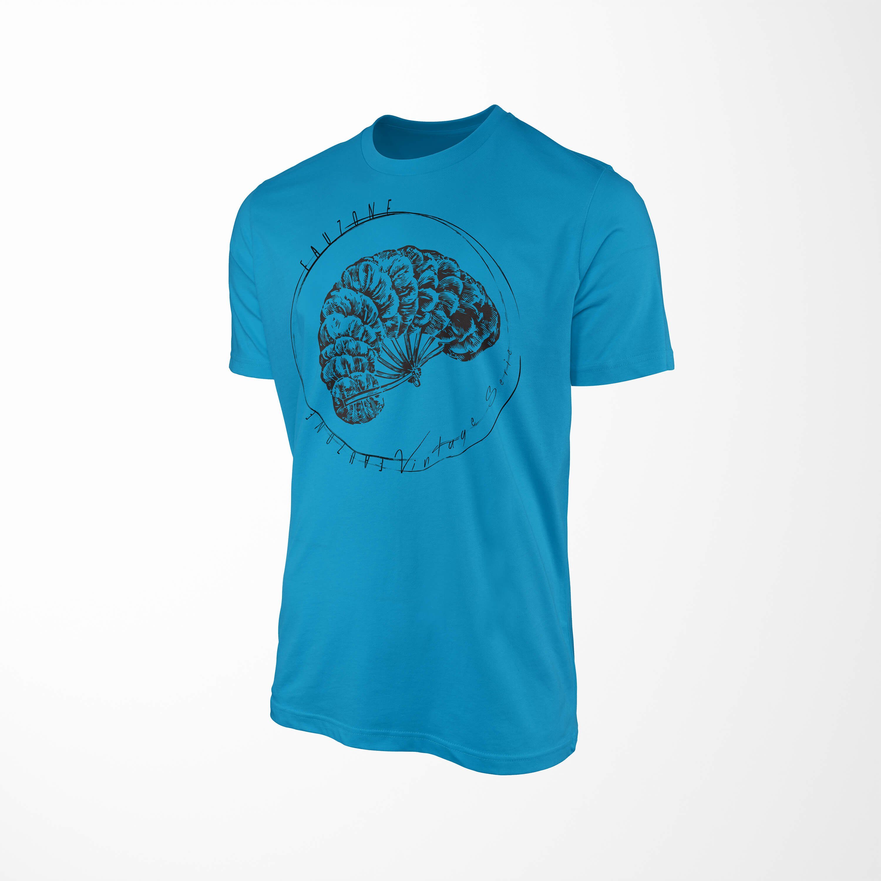 Atoll T-Shirt Vintage Handfächer Sinus T-Shirt Herren Art