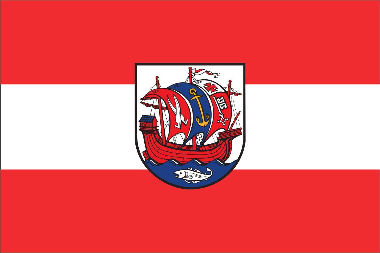 Bremerhaven Flagge g/m² Querformat 160 flaggenmeer