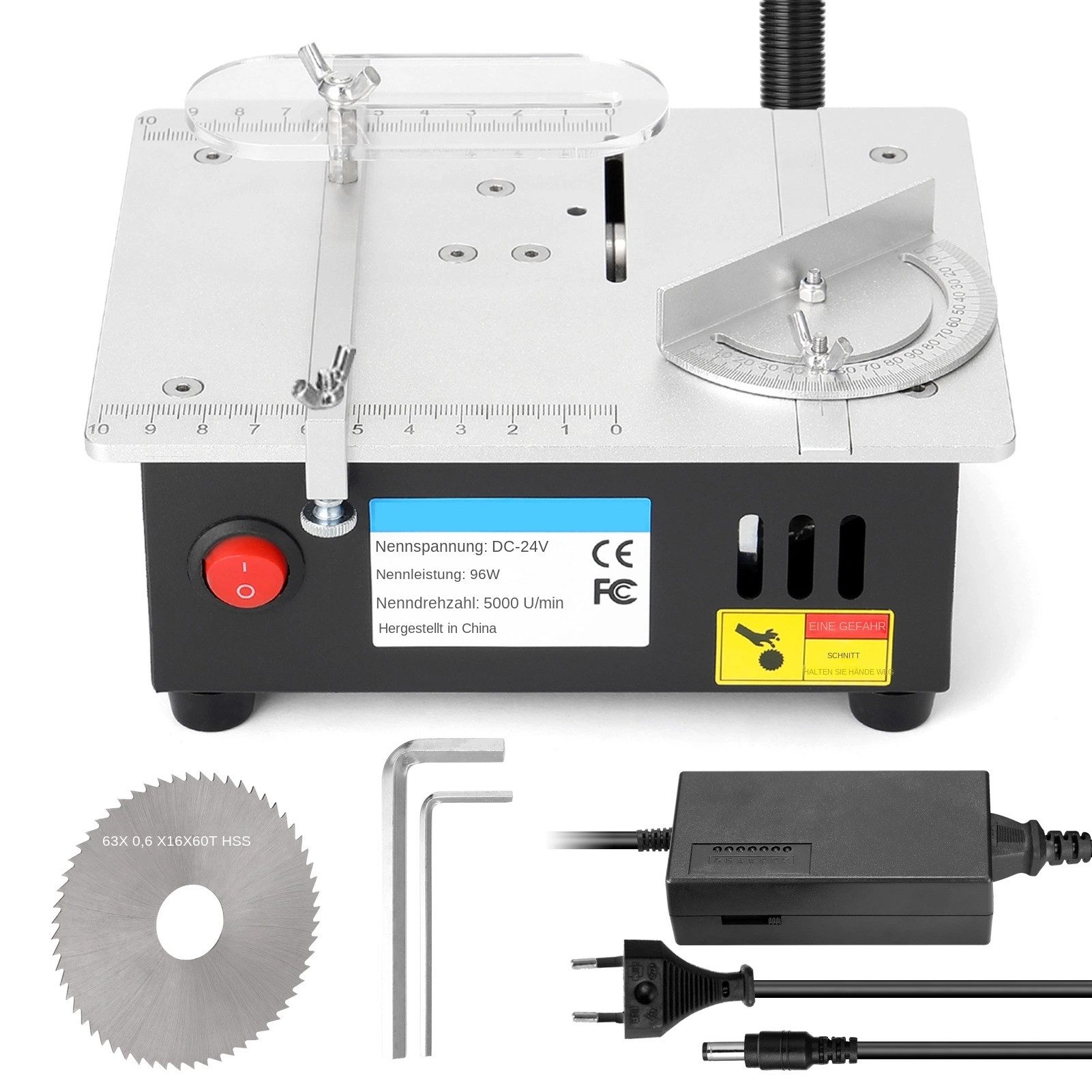 cocosity Tischkreissäge Multifunktionale Desktop-Mini-Tischkreissäge, DIY-S günstig online kaufen
