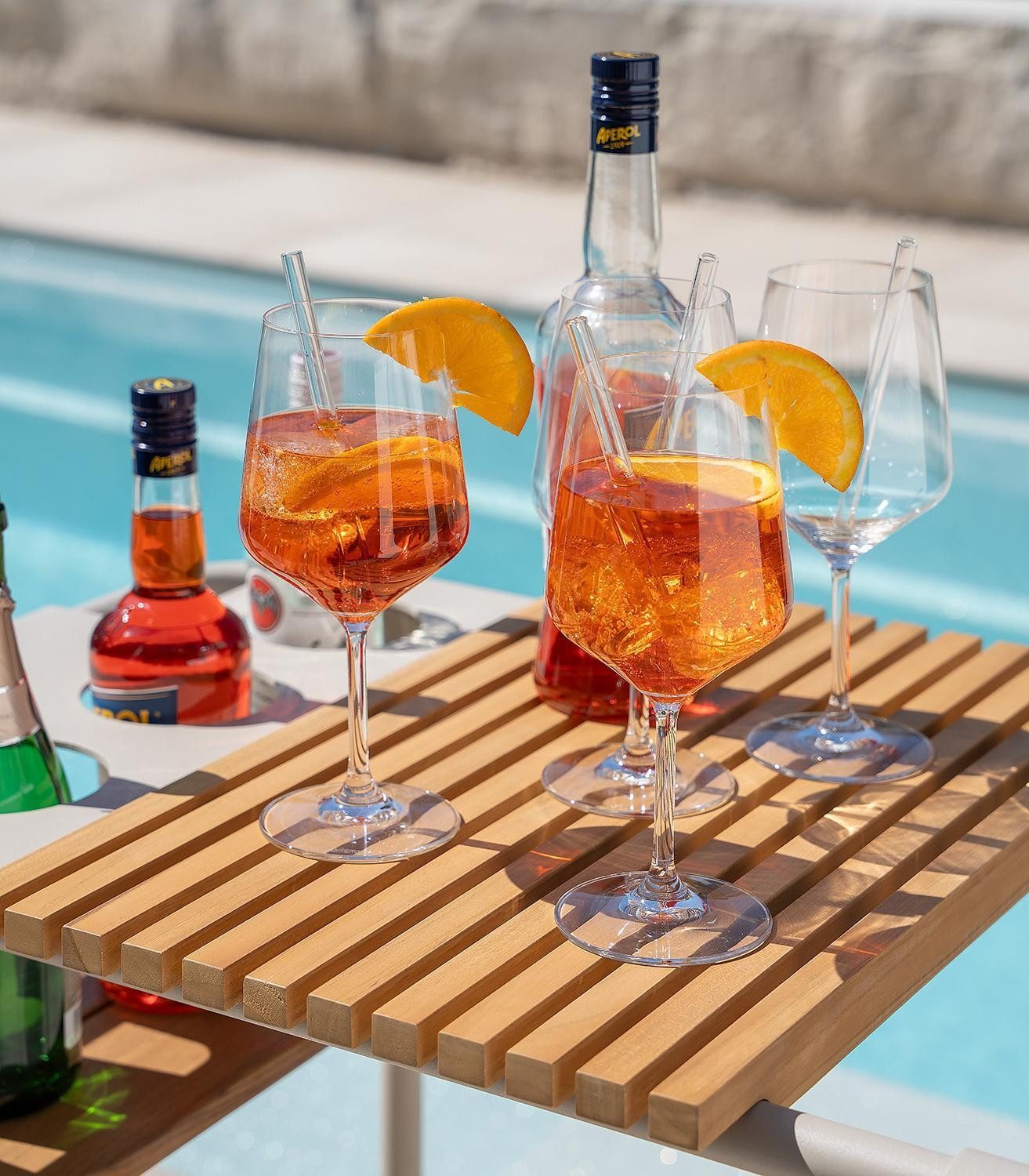 Nachtmann Cocktailglas TASTES GOOD, 9-teilig, 630 ml, Transparent, Kristallglas, Made in Germany, Spülmaschinenfest, mit Trinkhalmen