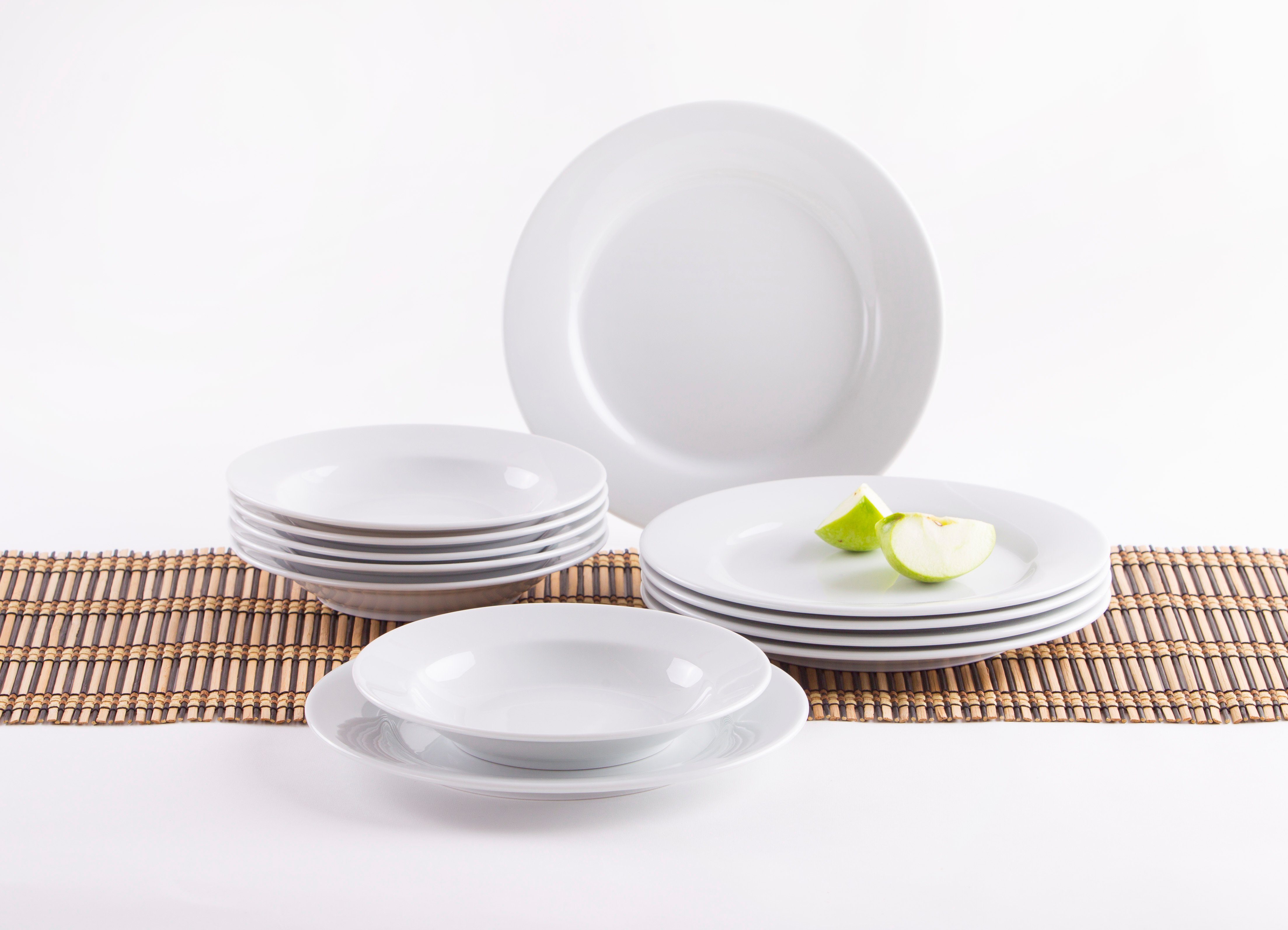 KAHLA Geschirr-Set Tafelservice, Pronto (12-tlg), 6 Personen, Porzellan