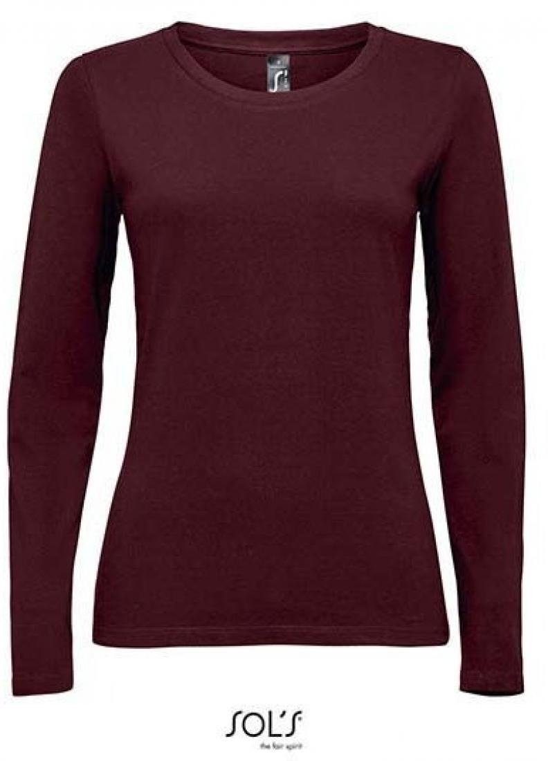 SOLS Langarmshirt Womens Long Sleeves-T Majestic Damen T-Shirt