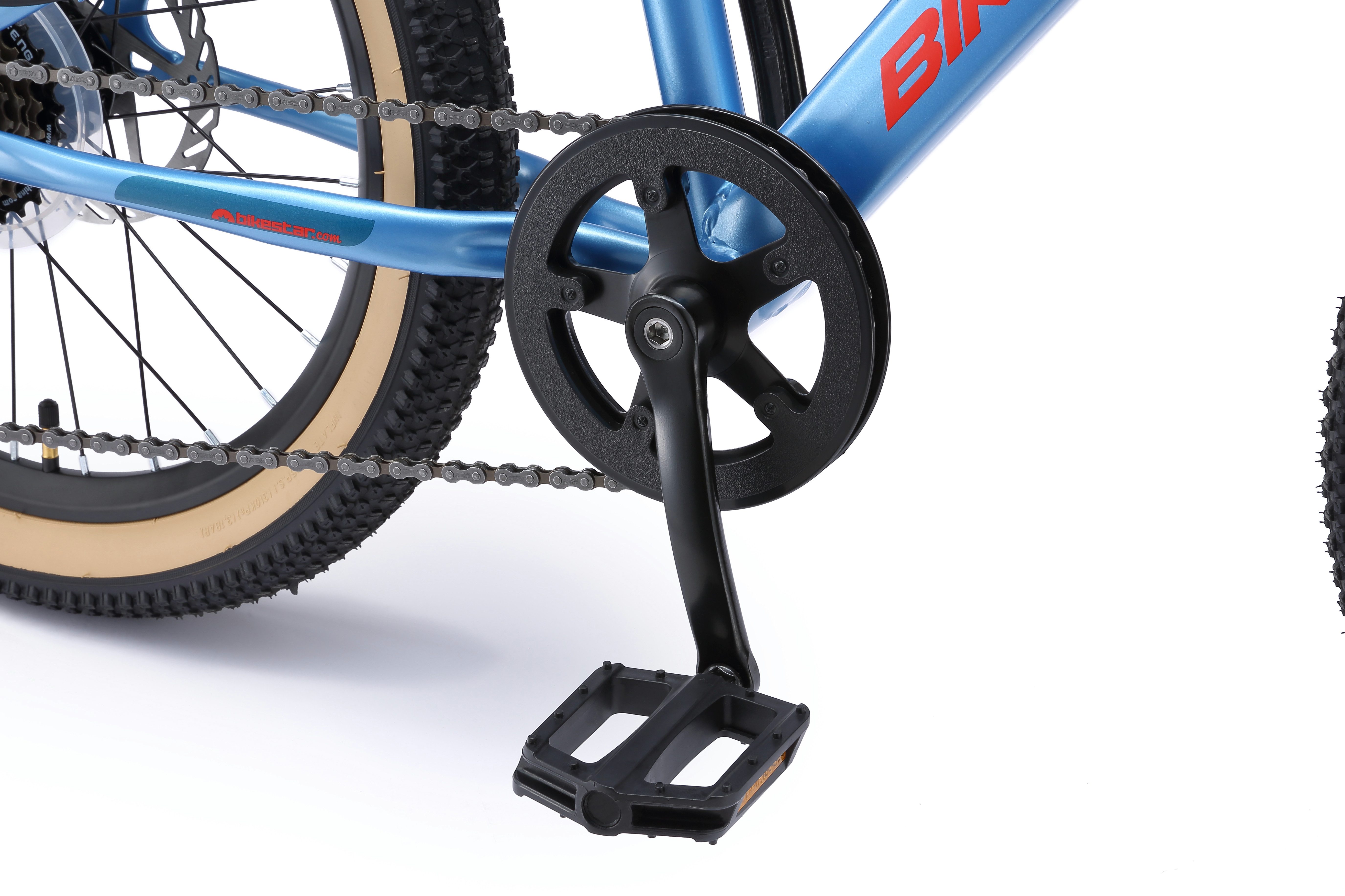 Bikestar Jugendfahrrad, 7 Gang Shimano RD-TY21 Schaltwerk, Kettenschaltung