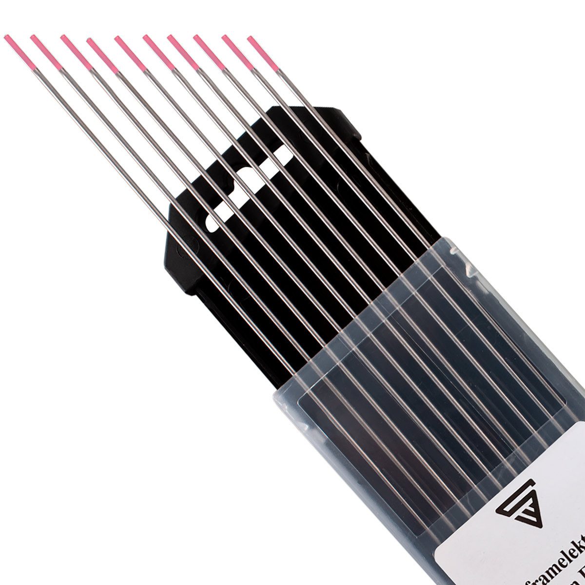 Thumbnail - STAHLWERK Stabelektroden Wolframelektroden 1,6 x 175 mm WX Pink 10 Stück, (Packung), Thoriumfreie universelle Wolframele...
