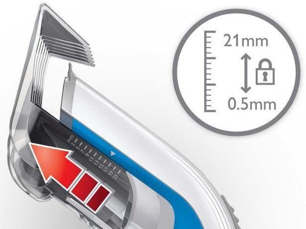 Philips Haarschneider Series 5000 QC5115/15, mit 11 Längeneinstellungen, Netzbetrieb