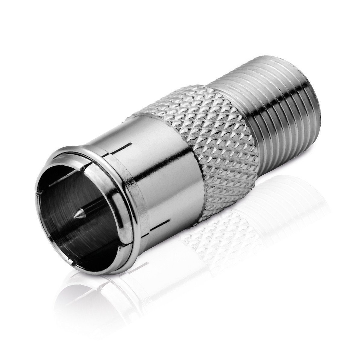 InLine Koaxial Adapter, IEC- Stecker (Antenne) Auf F-Buchse - Zubehör