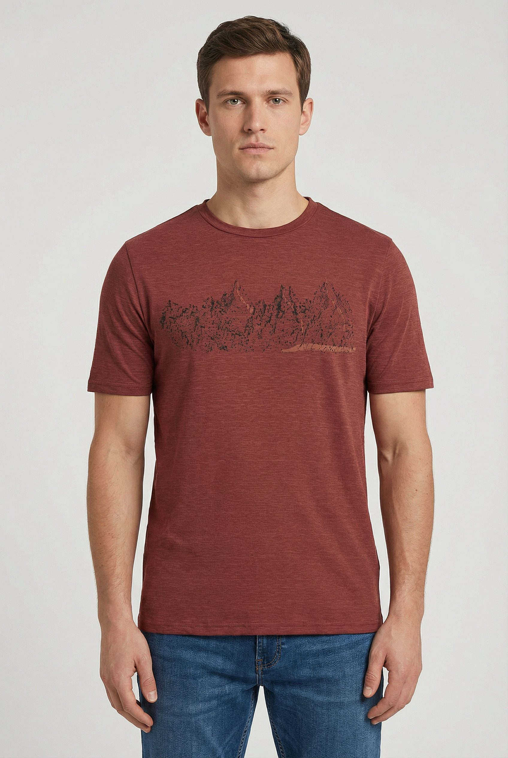 Killtec Funktionsshirt MN TSHRT C mit Logo Print, schnell trocknend, feuchtigkeitstransportierend