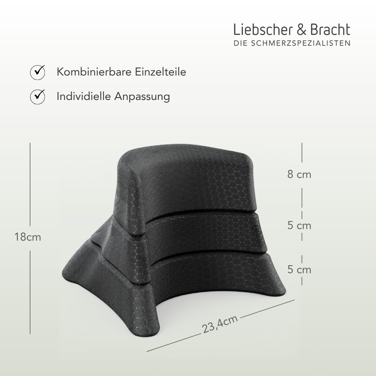 Liebscher & Bracht Nacken-Massagegerät Liebscher & Bracht Original Nackenretter, 3-tlg. – Bild 5 von 5
